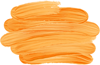 Orange Smudge Stroke Paint 